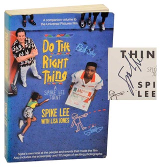 Item #185093 Do The Right Thing (Signed). Spike LEE, Lisa Jones