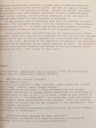 L=A=N=G=U=A=G=E Volume One, Numbers 1 to 6