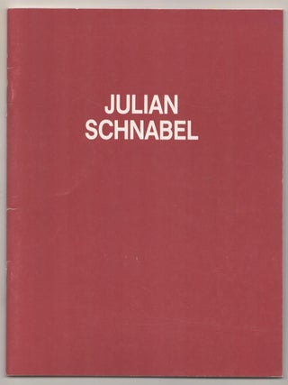 Item #185299 Julian Schnabel: Currents 10. Julian SCHNABEL, Russell Bowman