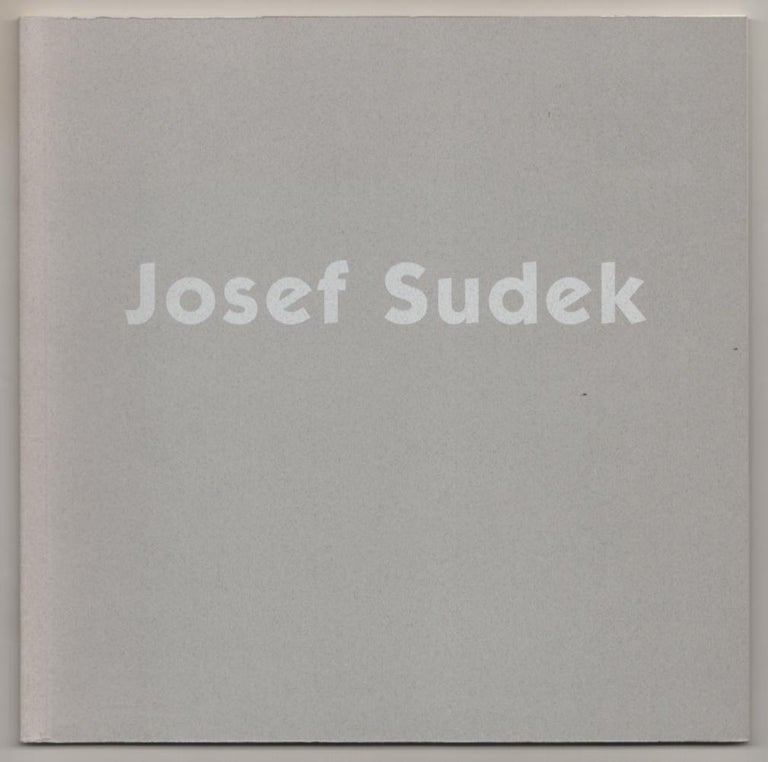 Item #185591 Josef Sudek (1896-1976) An Overview. Josef SUDEK.