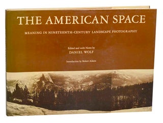 Item #185627 The American Space: Meaning in Nineteenth-Century Landscape Photography. Daniel...