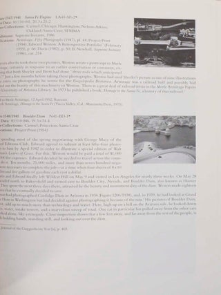 Edward Weston: Photographs from the Collection of the Center for Creative Photography