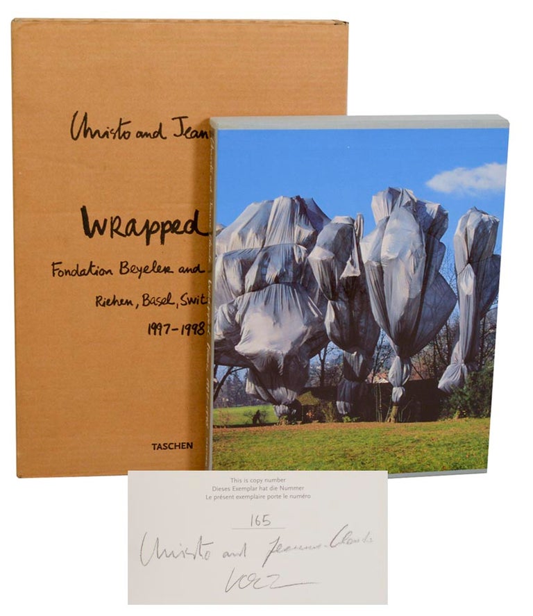 Item #186034 Wrapped Trees: Fondation Beyeler and Berower Park, Riehen, Basel, Switzerland, 1997-98 (Signed Limited Edition). CHRISTO and Jeanne-Claude.