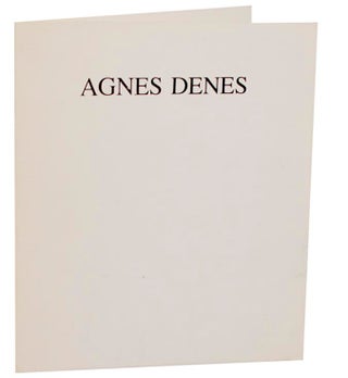 Item #186069 Agnes Denes: Agnes Denes, teckningar, objekt, grafik, foto. Agnes DENES