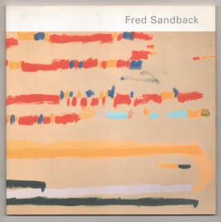 Item #186373 Fred Sandback. Fred SANDBACK, Lynne Cooke
