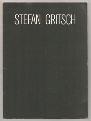 Item #186411 Stefan Gritsch: Bilder 1983-1987. Stefan GRITSCH