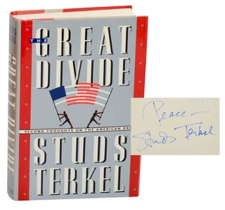 Item #186579 The Great Divide (Signed First Edition). Studs TERKEL