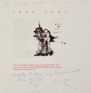 June Leaf: A Survey of Painting, Sculpture, and Works on Paper 1948-1991 (Signed First Edition)