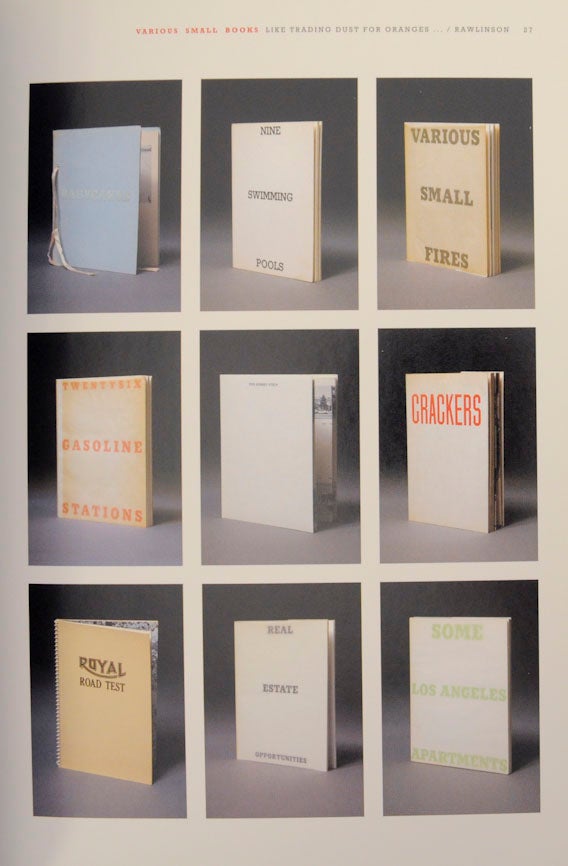 Various Small Books. Referencing Various Small Books by Ed Ruscha / €19.95