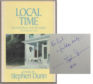 Item #186713 Local Time (Signed First Edition). Stephen DUNN