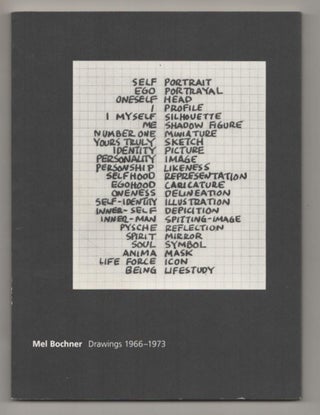 Item #186762 Mel Bochner: Drawings 1966-1973. Mel BOCHNER, Barry Schwabsky