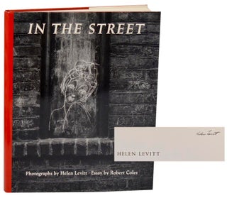 Item #186789 In The Street (Signed First Edition). Helen LEVITT, Robert Coles