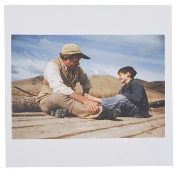Item #186843 Ernest Hemingway with his son Gregory, Sun Valley, Idaho, USA 1941. Robert CAPA.