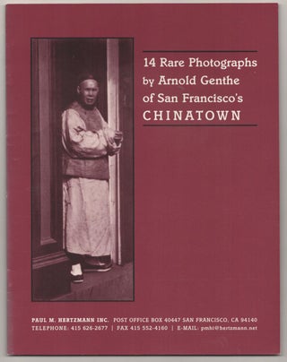 Item #186939 14 Rare Photographs by Arnold Genthe of San Francisco's Chinatown. Arnold GENTHE