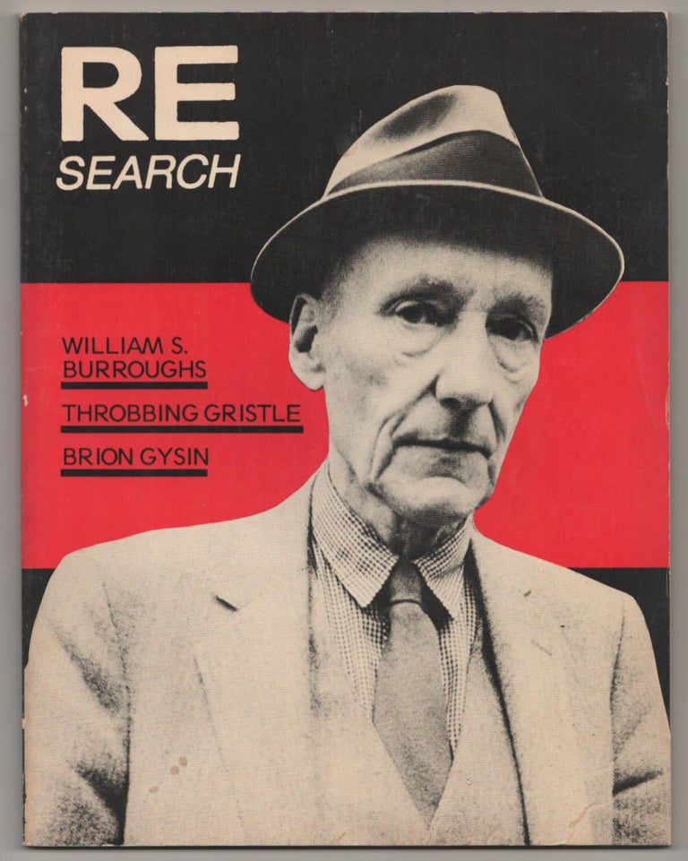 Item #186954 Re Search 4/5 William S. Burroughs, Throbbing Gristle, Brion Gysin. William S. BURROUGHS, Brion Gyson.