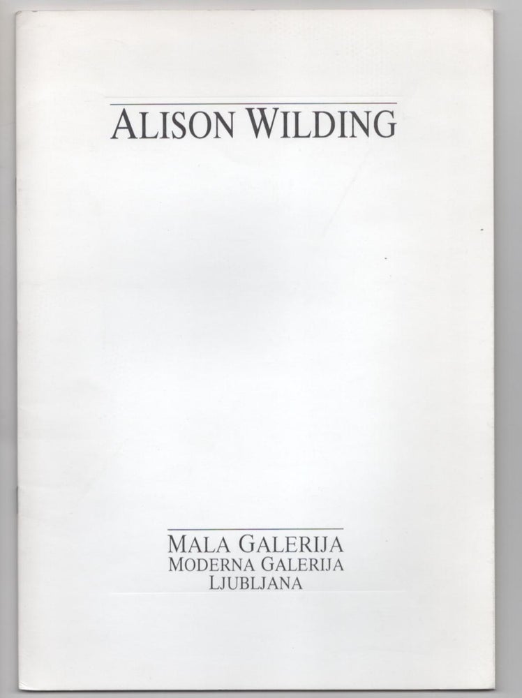 Item #187013 Alison Wilding. Alison WILDING.