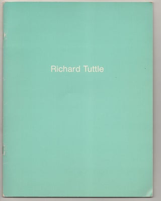 Item #187085 Richard Tuttle: From 210 Collage-Drawings. Richard TUTTLE, Susan C. Larsen