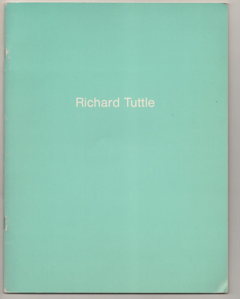 Item #187085 Richard Tuttle: From 210 Collage-Drawings. Richard TUTTLE, Susan C. Larsen.