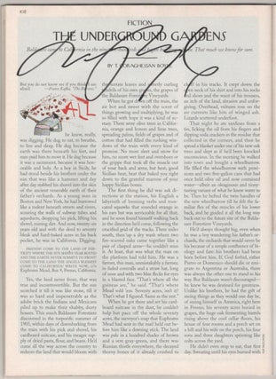 The Underground Gardens in The New Yorker May 25, 1998 (Signed)