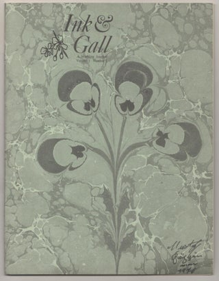 Item #187265 Ink & Gall A Marbling Journal - Volume I, Number 1, June 1987. Polly FOX