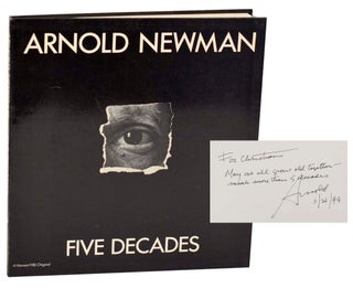 Item #187283 Five Decades (Signed First Edition). Arnold NEWMAN