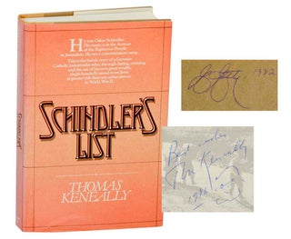 Item #187637 Schindler's List (Signed First Edition). Thomas KENEALLY