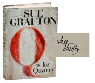Item #187648 Q is for Quarry (Signed First Edition). Sue GRAFTON