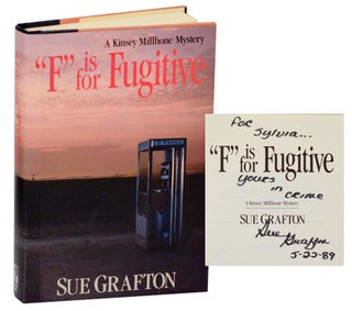 Item #187658 "F" is for Fugitive (Signed First Edition). Sue GRAFTON