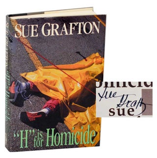 Item #187677 H is for Homicide (Signed First Edition). Sue GRAFTON