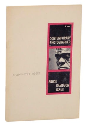 Item #187718 Contemporary Photographer: Bruce Davidson Issue, Summer 1962. Bruce DAVIDSON