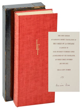 Item #187910 The Fables of La Fontaine (Signed Limited Edition). Marianne MOORE, La Fontaine
