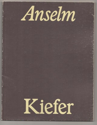 Item #187976 Anselm Kiefer. Anselm KIEFER, R H. Fuchs