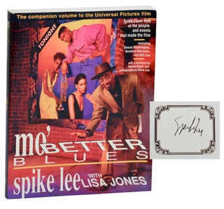 Item #188108 Mo' Better Blues (Signed First Edition). Spike LEE, Lisa Jones