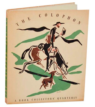 Item #188207 The Colophon, A Book Collector's Quarterly, Part Fifteen (15) contains Woodcut...