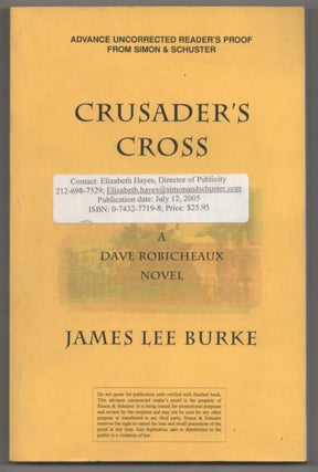 Item #188211 Crusader's Cross. James Lee BURKE