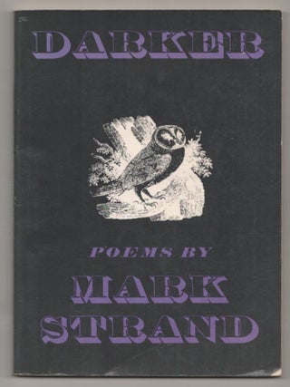 Item #188228 Darker. Mark STRAND