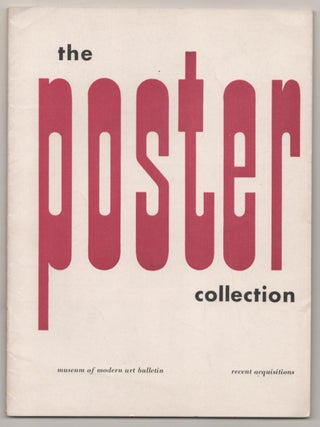 Item #188413 The Poster Collection, The Museum of Modern Art Bulletin, Vol. XVIII, No. 4,...