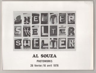 Item #188990 Al Souza: Photoworks. Al SOUZA, Max Kozloff