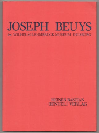 Item #189021 Joseph Beuys im Wilhelm-Lehmbruck Museum Duisburg. Joseph BEUYS