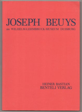 Item #189021 Joseph Beuys im Wilhelm-Lehmbruck Museum Duisburg. Joseph BEUYS