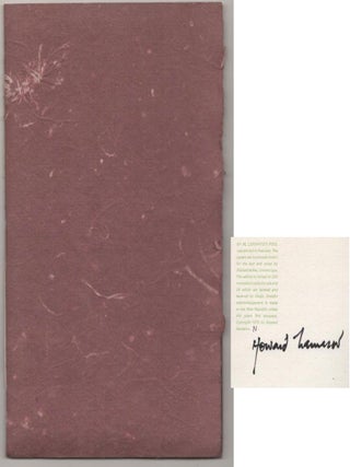 Item #189358 By Al Lebowitz's Pool (Signed Limited Edition). Howard NEMEROV