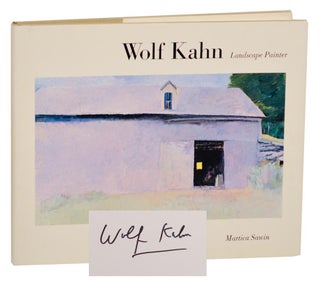 Item #189600 Wolf Kahn: Landscape Painter (Signed). Wolf KAHN, Martica Sawin