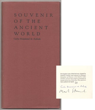 Item #189629 Souvenir of the Ancient World (Signed Limited Edition). Carlos Drummond DE...