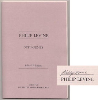 Item #189640 Set Poemes (Signed Limited Edition). Philip LEVINE