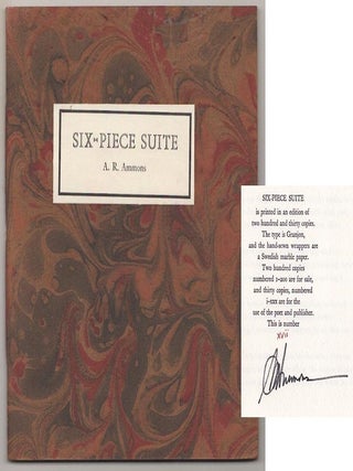 Item #189683 Six-Piece Suite (Signed Limited Edition). A. R AMMONS