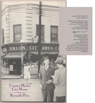 Item #189702 Country Mouse, City Mouse (Signed Limited Edition). Reynolds PRICE