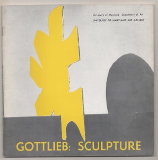 Item #189825 Gottlieb: Sculpture & Marca-Relli: Collage. Adolph GOTTLIEB, Conrad Marca-Relli