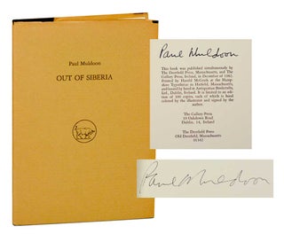 Item #189945 Out of Siberia (Signed Limited Edition). Paul MULDOON, Timothy Engelland