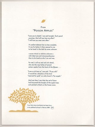 Item #190032 from "Poison Apples" Sarah ARVIO