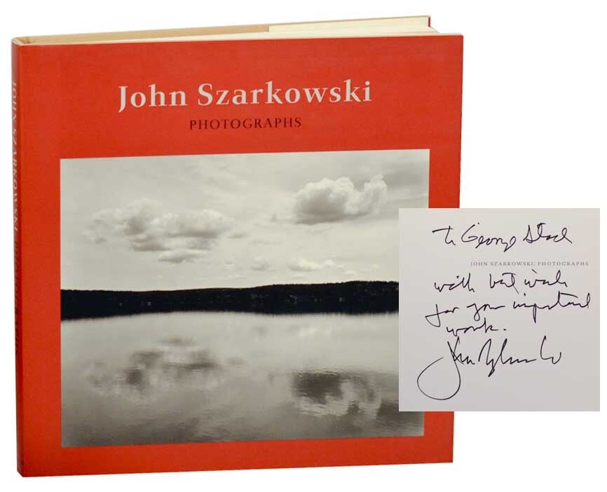 John Szarkowski: Photographs Signed First Edition | John